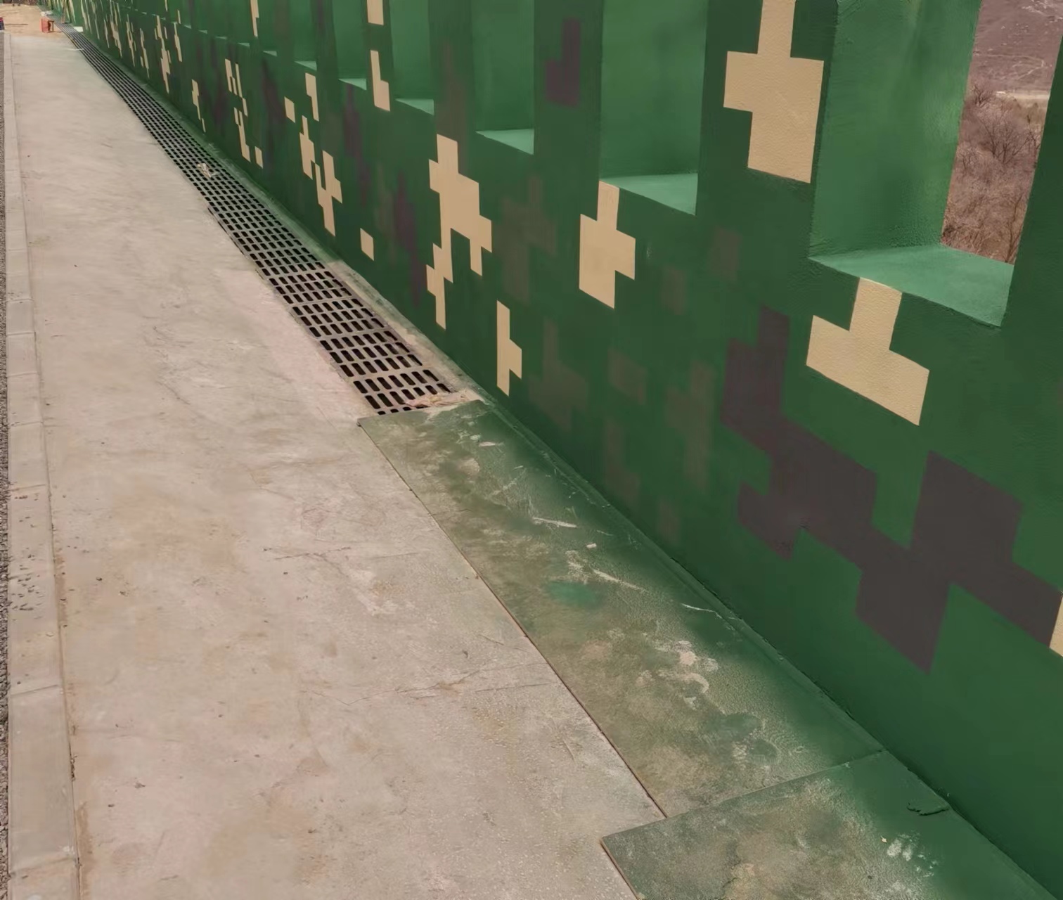 临高围墙迷彩喷涂,数迷彩漆